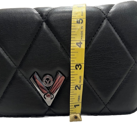 NWT Black Valentino Orlandi Crossbody Vegan Leather Hand Crafted - Picture 11 of 14